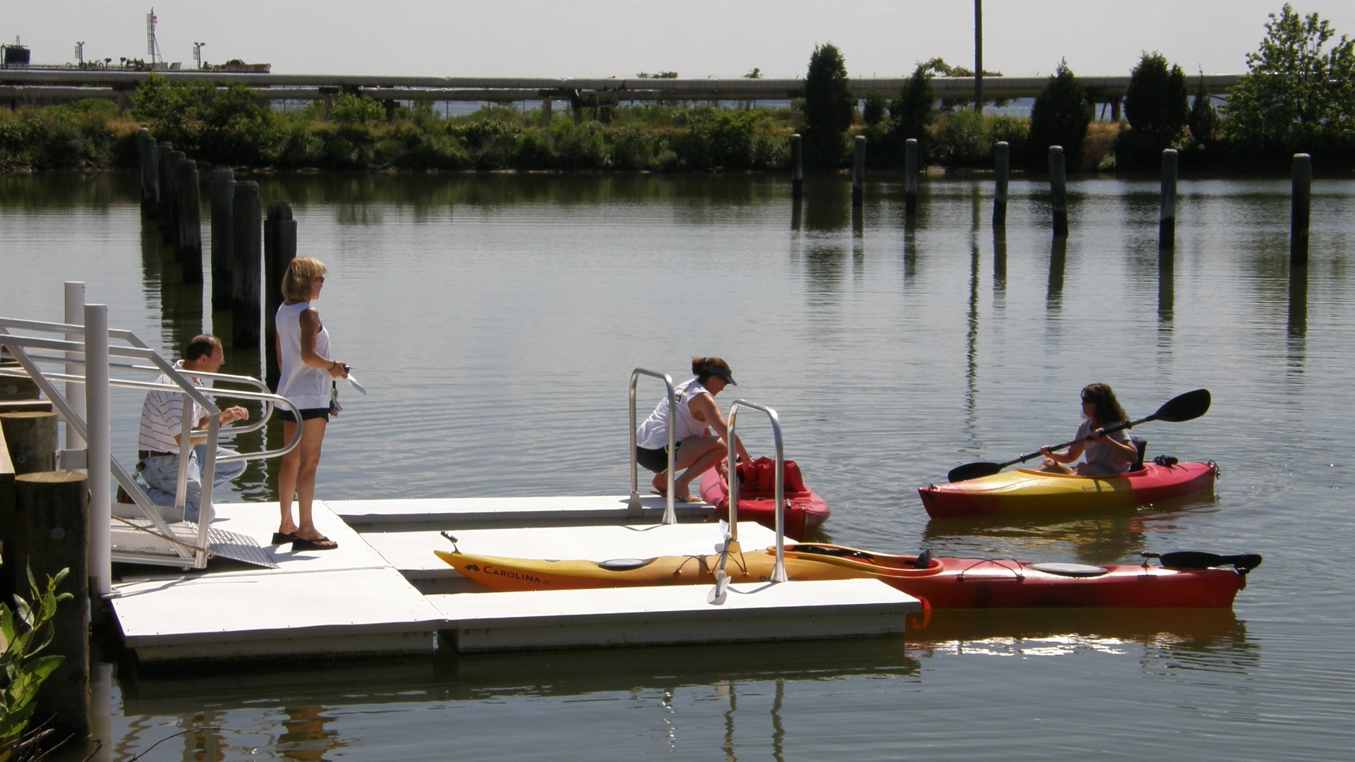 Kayak Launch at Piney Point