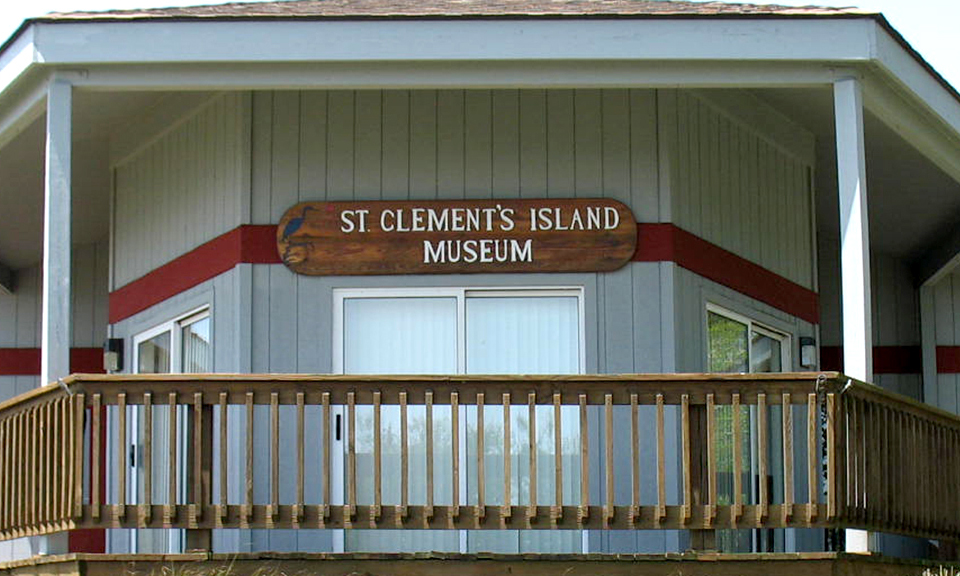 St. Clement's Island Museum Sign