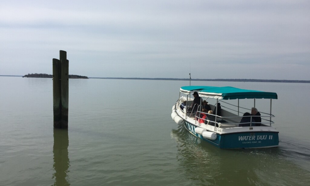 Image of the Water Taxi at St. Clement's Museum